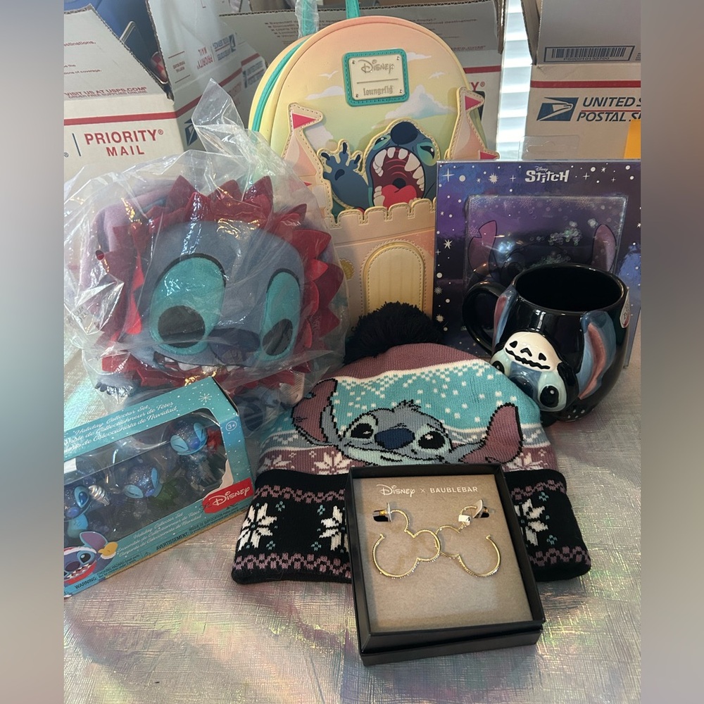 Stitch bundle with Loungefly NWT